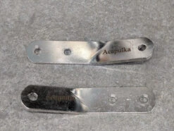 Acapulka Drag Fittings Incl. Screws ( Pair) 11 Acapulka Drag Fittings Incl. Screws ( Pair) -Fischer Boutique acapulka drag fitting 02