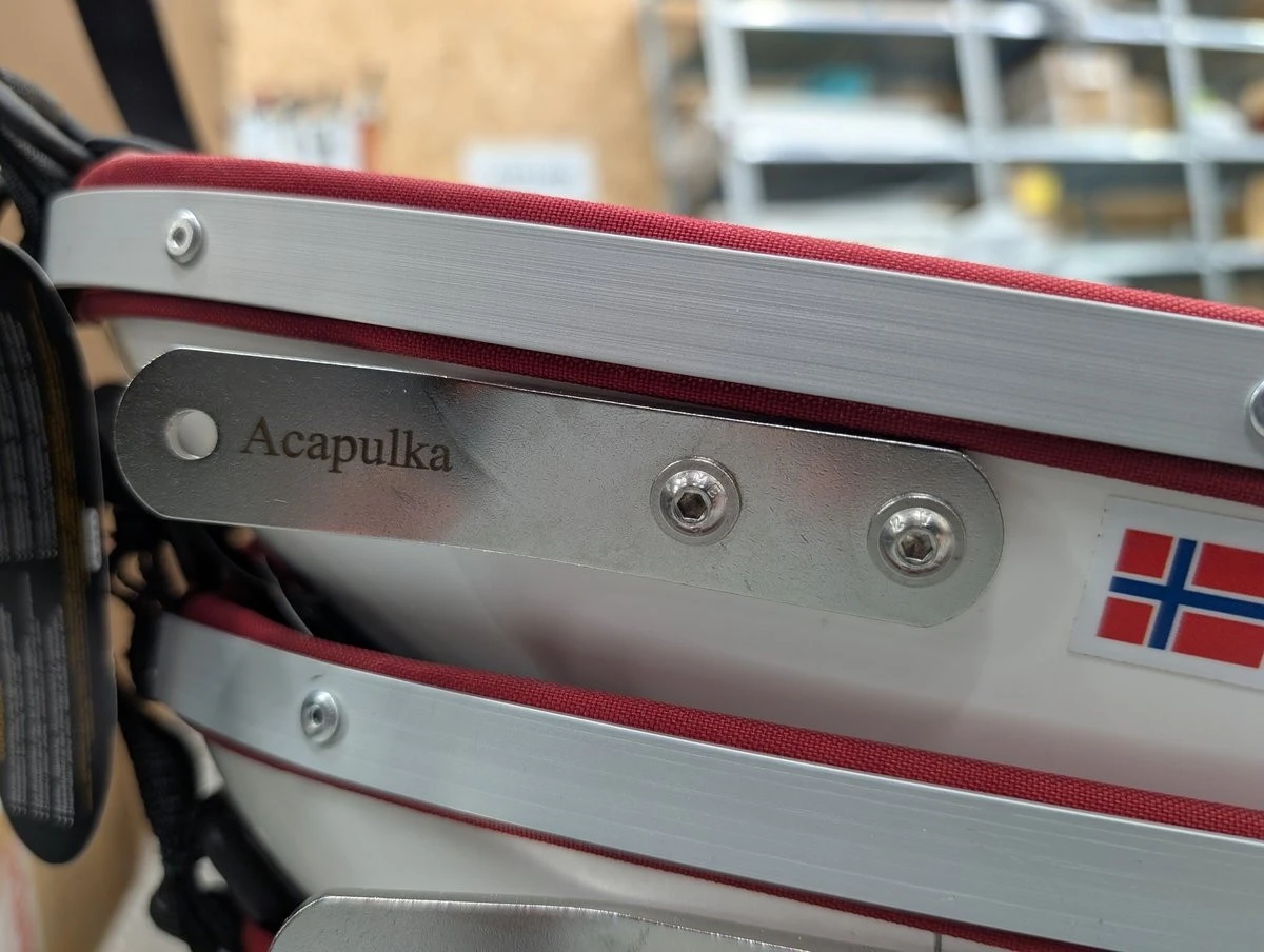 Acapulka Drag Fittings Incl. Screws ( Pair) 8 Acapulka Drag Fittings Incl. Screws ( Pair) – Image 6