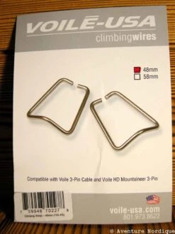 Voile 3-Pin Climbing Wires 24 Voile 3-Pin Climbing Wires -Fischer Boutique climbing wires 48mm