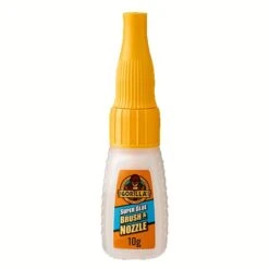 Gorilla Super Glue Avec Pinceau Et Embout -Fischer Boutique gorilla super glue brush and nozzle 10g 1